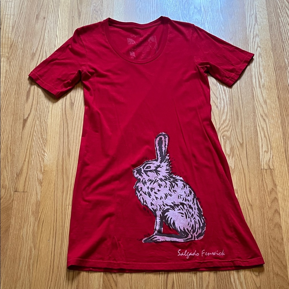 Graphic Print T-Shirt Dress